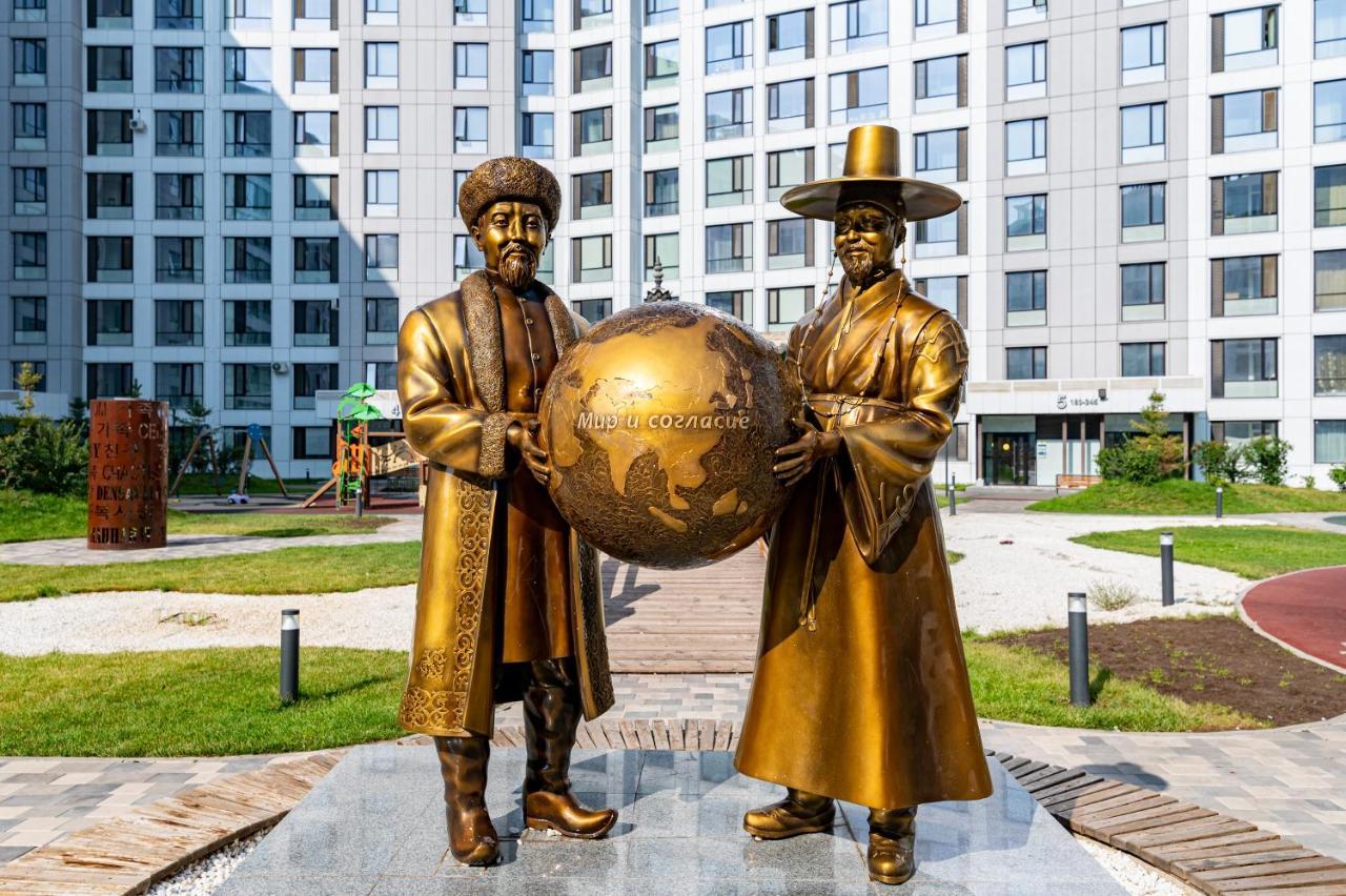 Bi-city Seoul компактная 2-комнатная дизайнерская Астана Екстер'єр фото