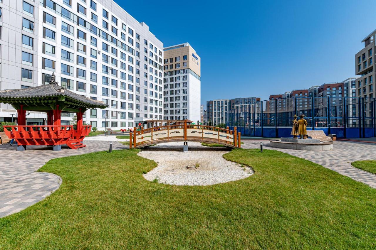 Bi-city Seoul компактная 2-комнатная дизайнерская Астана Екстер'єр фото