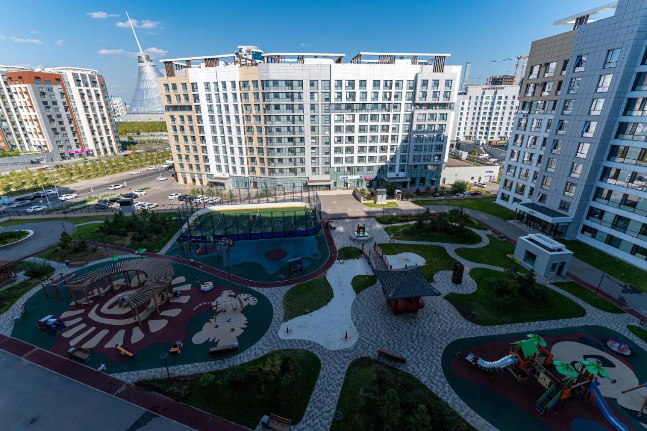 Bi-city Seoul компактная 2-комнатная дизайнерская Астана Екстер'єр фото
